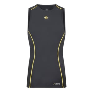 Men's Skins Sleeveless Mens in Black