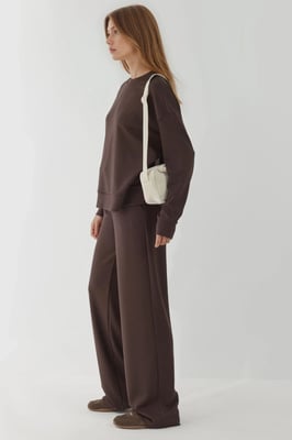 Soft Modal Touch Wide Leg Sweatpants