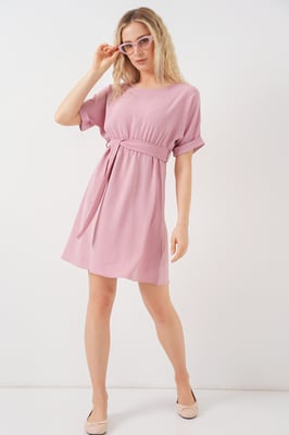 Mini-jurk met Strik