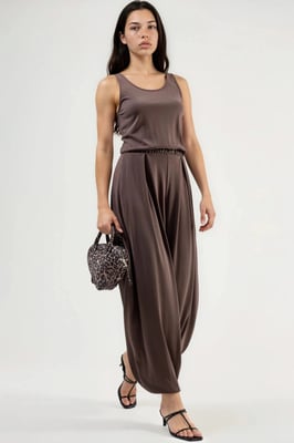 Plissé Modal Jumpsuit