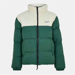 Men's NY Concept Aspen Zipped Pocket Puffer Jacket in Green