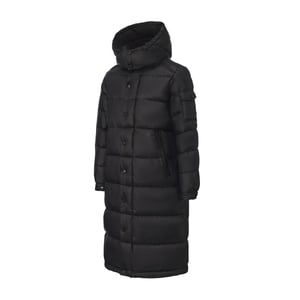 Women's Firetrap Long Puffer in Black