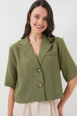 Geknopt Korte Blouse