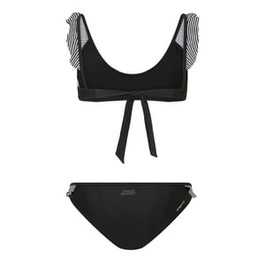 Women's Zoggs Frill Bikini in Black