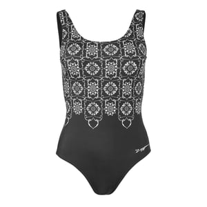 Women's Zoggs Craft Scoopback in Black