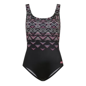 Women's Zoggs Scoopback in Black