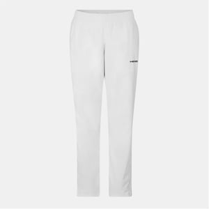 Women's Head Club Solid Patterned Track Pants in White