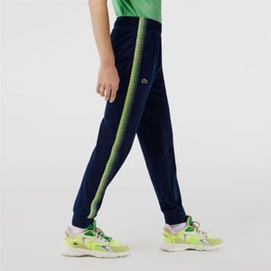 Men's Lacoste Tennis Joggers Tracksuit Bottoms in .Blue