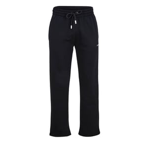 Men's Off White Pxl Diag Solid Patterned Sweatpants in Black-White