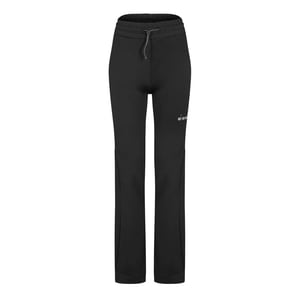 Women's Diadora Solid Patterned Straight Sweatpants in Nero