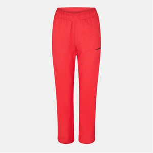 Women's Head Club Solid Patterned Track Pants in Red