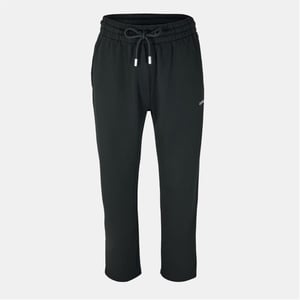 Men's Off White Arrow Solid Patterned Straight Sweatpants in Black-White