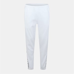 Men's Lacoste Solid Patterned Slim Sweatpants in White