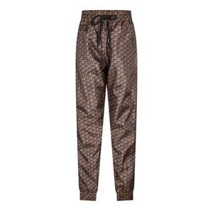Men's Criminal Damage Louvre Jogger in Black/Brown