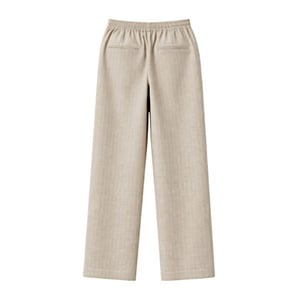 Elvira Collections Broek jessie sand/stripe linen