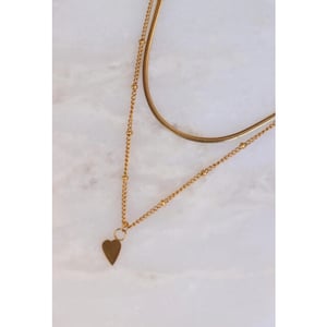 Label Kiki Baby smooth snake necklace