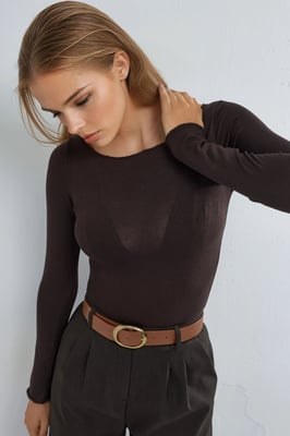 Boothals Kasjmiermix Ultra Lichte Blouse