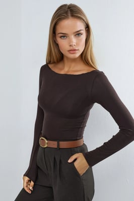 Boothals Kasjmiermix Ultra Lichte Blouse
