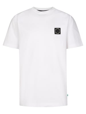Petrol Industries - Jongens T-shirt met grafische rugprint Serape - Wit