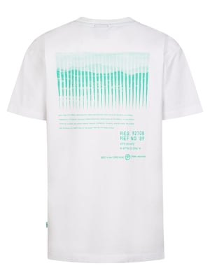 Petrol Industries - Jongens T-shirt met grafische rugprint Serape - Wit