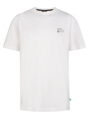 Petrol Industries - Jongens T-shirt met rugprint Arena - Wit