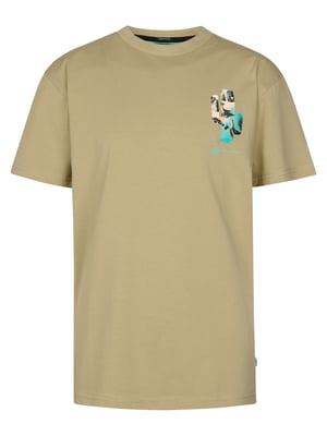 Petrol Industries - Jongens T-shirt met rugprint Sol - Oranje