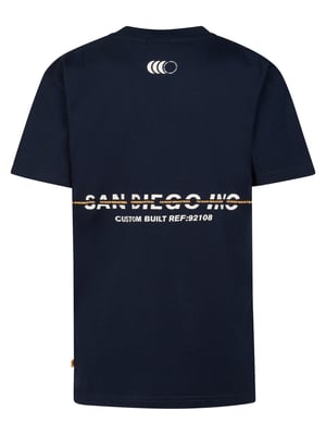 Petrol Industries - Jongens T-shirt met print Bala - Blauw
