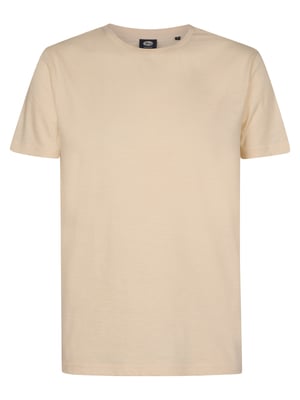 Petrol Industries - Heren Jersey T-shirt EclipseLuna - Wit