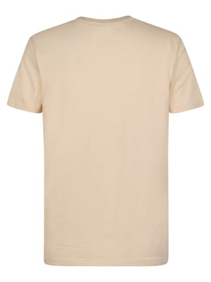 Petrol Industries - Heren Jersey T-shirt EclipseLuna - Wit
