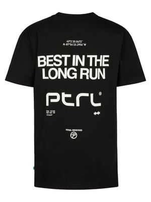 Petrol Industries - Jongens T-shirt met rugprint Zorro - Zwart
