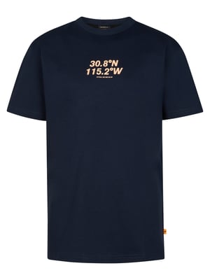 Petrol Industries - Jongens Bedrukt jersey T-shirt Roca - Blauw