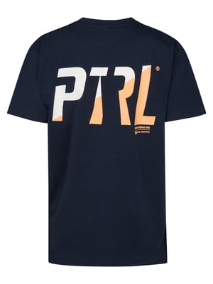 Petrol Industries - Jongens Jersey T-shirt met print Valle - Blauw
