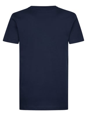 Petrol Industries - Jongens Logo T-shirt Pelicanbay - Blauw