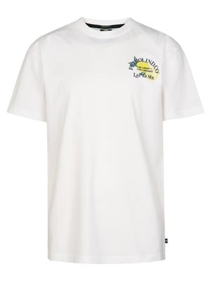 Petrol Industries - Jongens T-shirt met grafische rugprint Costa - Wit
