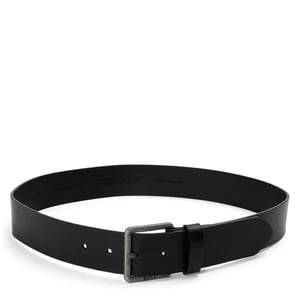 Accessories Boss Leather Pin Buckle Belt in Black