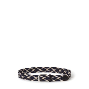 Accessories Osprey Sam Wov Belt in Nvy/Beige