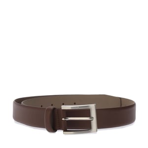 Accessories Boss 38mm Leather Pin Buckle Belt in Medium Brown
