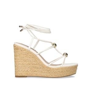 Tulym White Heels