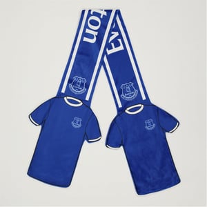 Accessories Everton FC Oblong Scarf with Logo in Blue