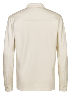 Petrol Industries - Heren Overshirt van sweatstof Camino - Wit