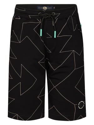 Petrol Industries - Jongens Korte joggingbroek Cedros - Zwart