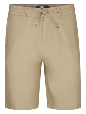 Petrol Industries - Heren Linen blend chino short Dune - Oranje