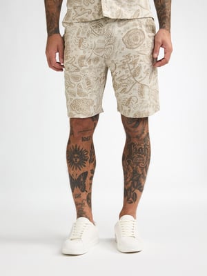Petrol Industries - Heren Chino short Mirage - Wit