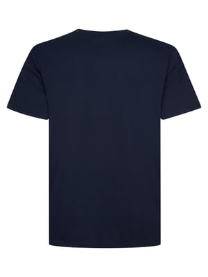 Petrol Industries - Heren Plus Size T-shirt met print Galaxia - Blauw