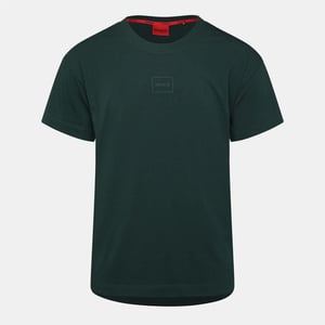 Men's Hugo Laze T Shirt 10261152 01 Pyjama Short Sleeve Top Mens in Green