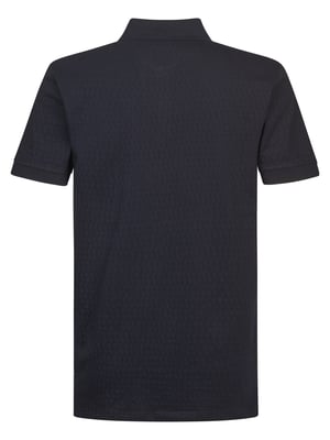 Petrol Industries - Heren Piqué polo Polaris - Blauw