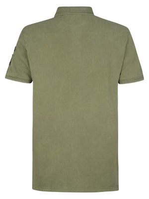 Petrol Industries - Heren Piqué polo Tracción - Groen