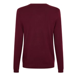 Men's Boss Batisse E Knitted Top in Dark Red