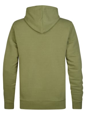 Petrol Industries - Heren Artwork Hoodie Repair - Groen