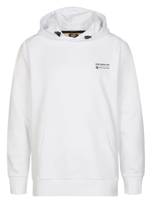 Petrol Industries - Jongens Gebreide hoodie met print Chapala - Wit
